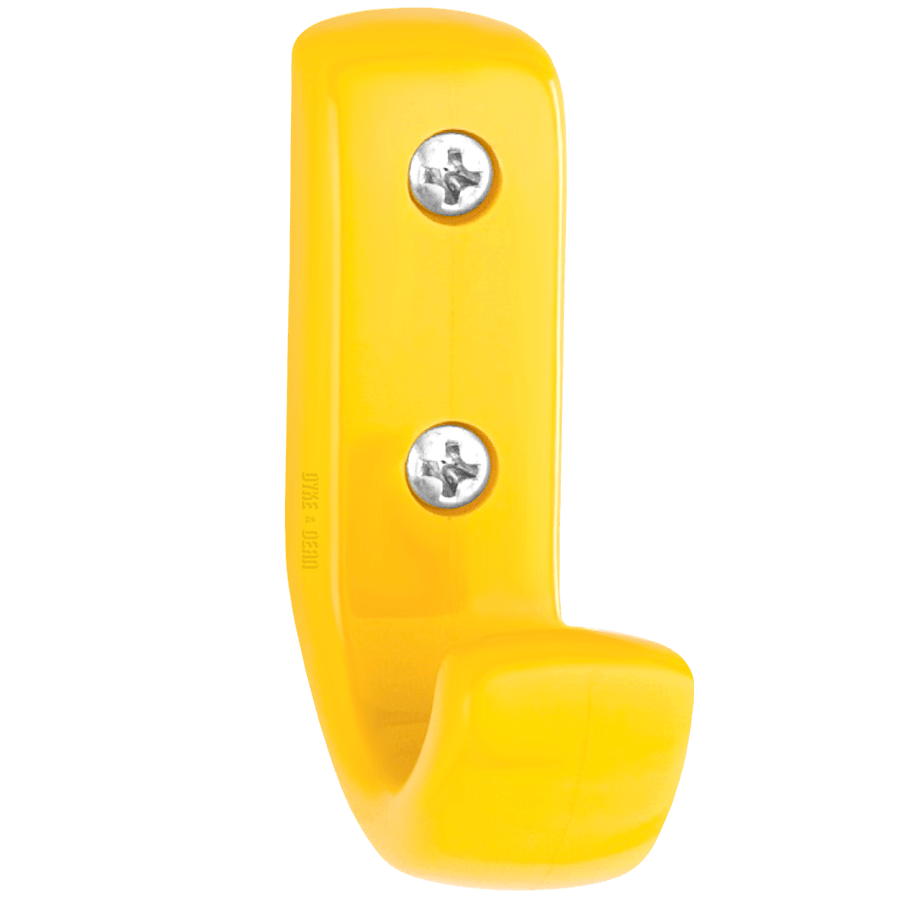 THERMOPLASTIC HOOK YELLOW - DYKE & DEAN