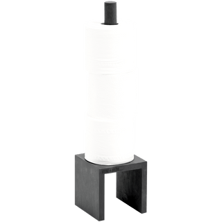 TOILET ROLL HOLDER COSMOS DARK OAK - DYKE & DEAN