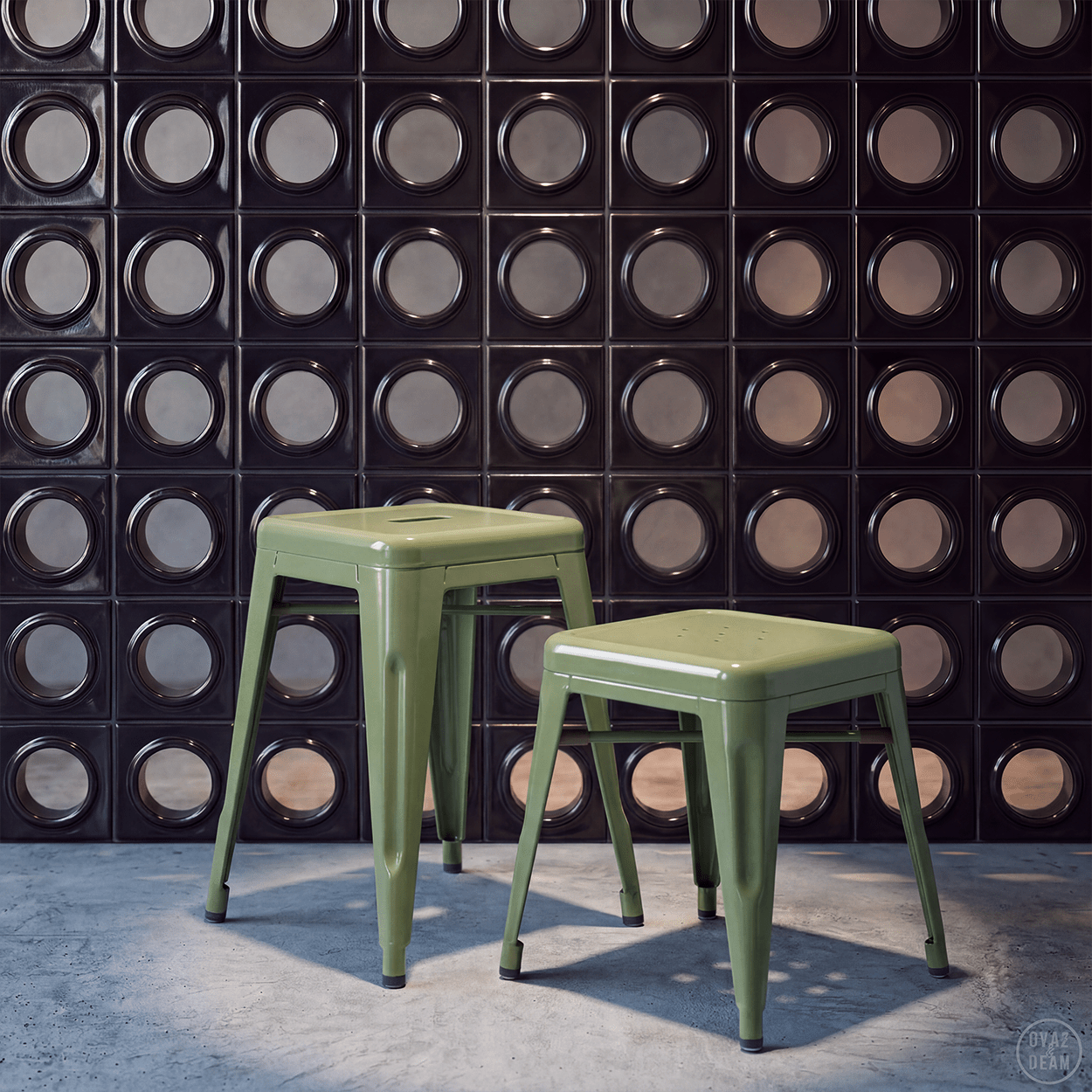 TOLIX H30 STOOL - DYKE & DEAN