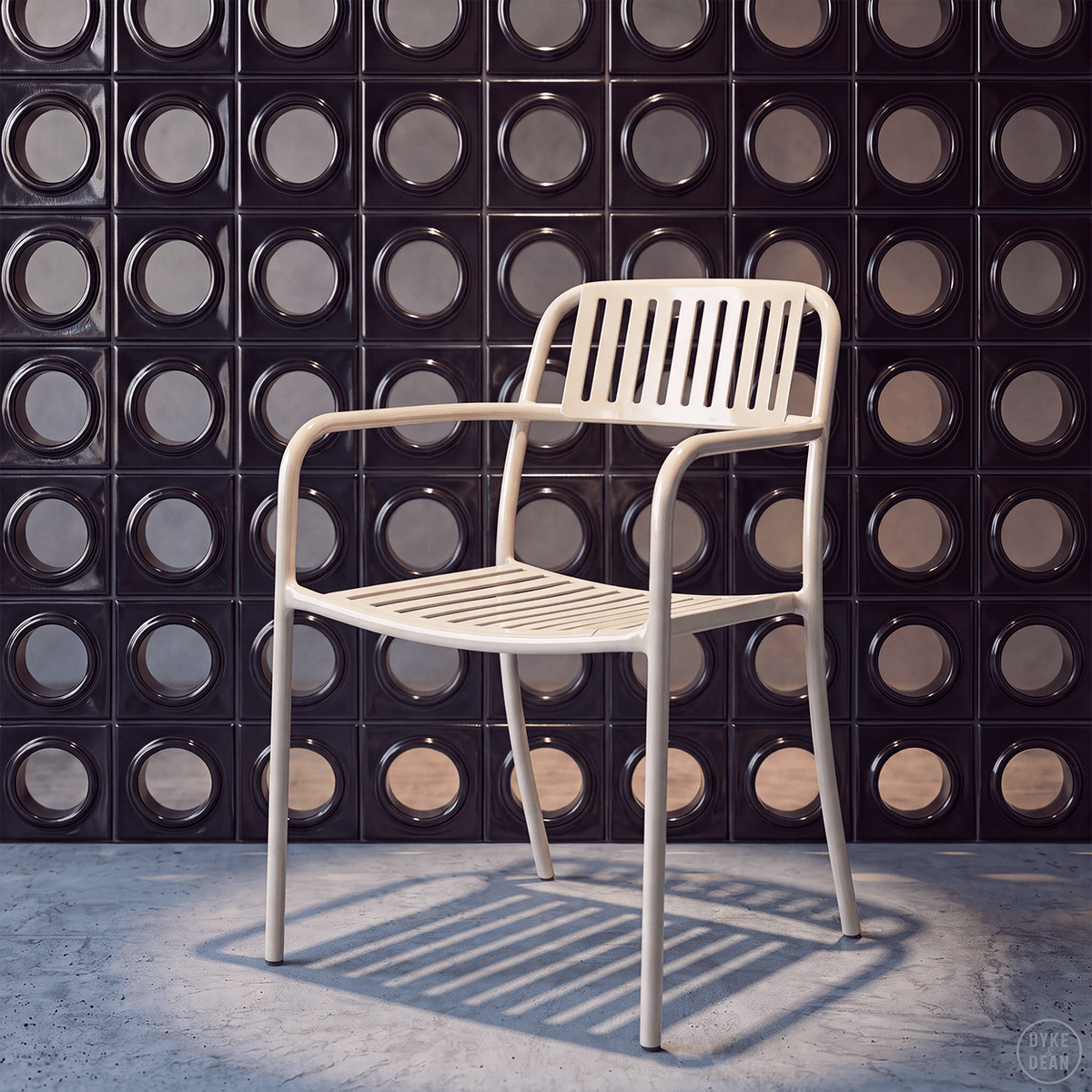 TOLIX PATIO CHAIR - DYKE & DEAN