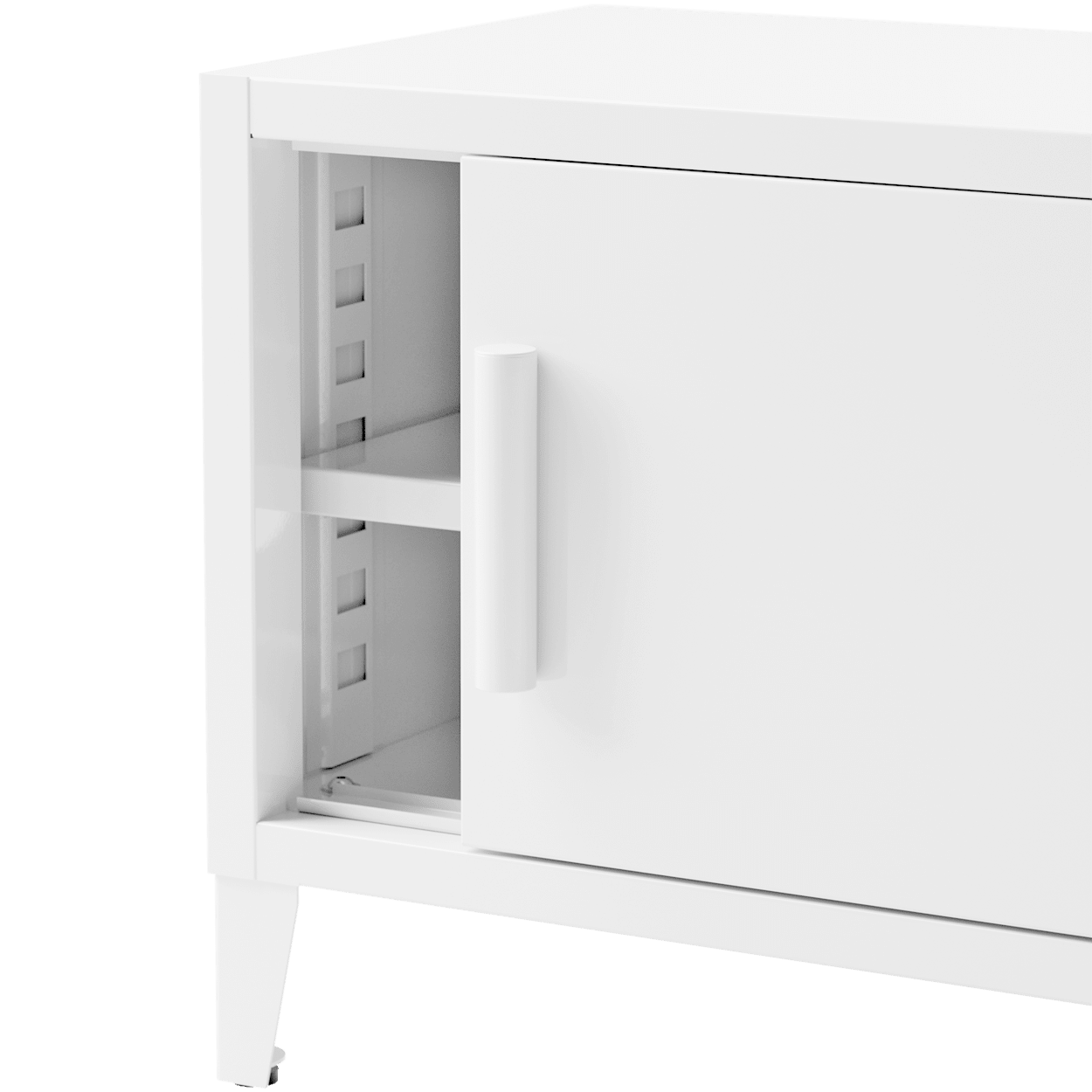 TOLIX TV STAND 120 GREY BEIGE - DYKE & DEAN