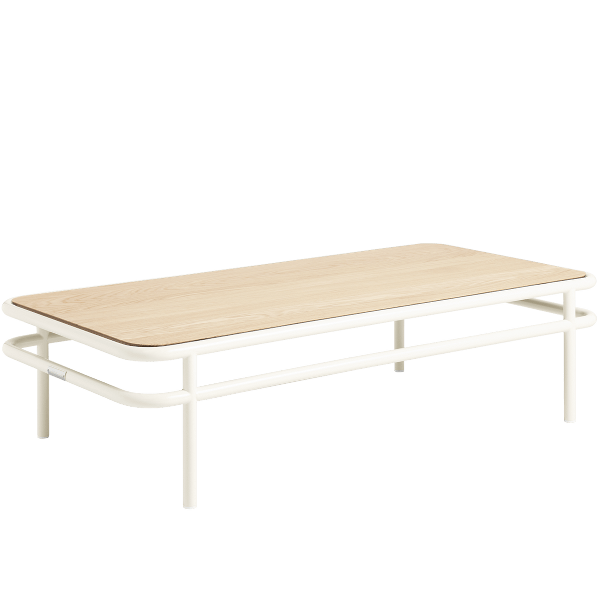 TOLIX UD NATURAL OAK TOP COFFEE TABLE 120x60 - DYKE & DEAN