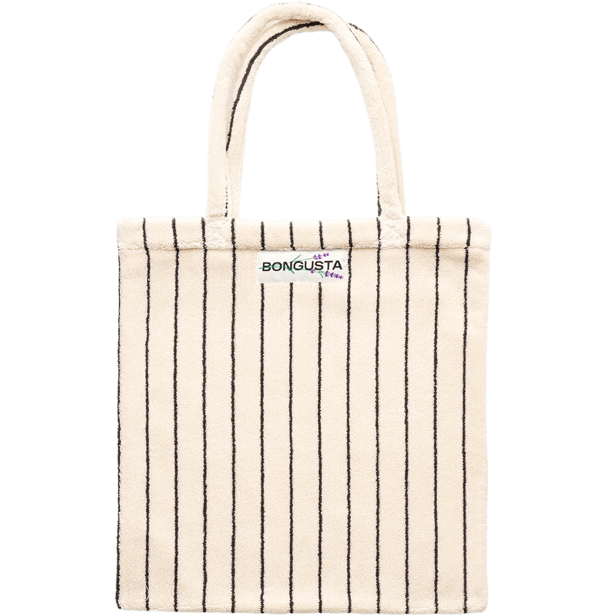 TOWEL FABRIC TOTE BAG CREAM & INK - DYKE & DEAN