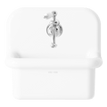 TRUE LITE CERAMIC MOUNTED MINI DEPTH SINK WHITE - DYKE & DEAN