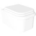 TRUE LITE CERAMIC WALL HUNG TOILET WHITE - DYKE & DEAN