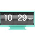 TWEMCO FLIP CLOCK AQUA GREEN QT30T - DYKE & DEAN