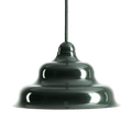 WAVE HANGING PENDANT LIGHT DEEP GREEN S - DYKE & DEAN