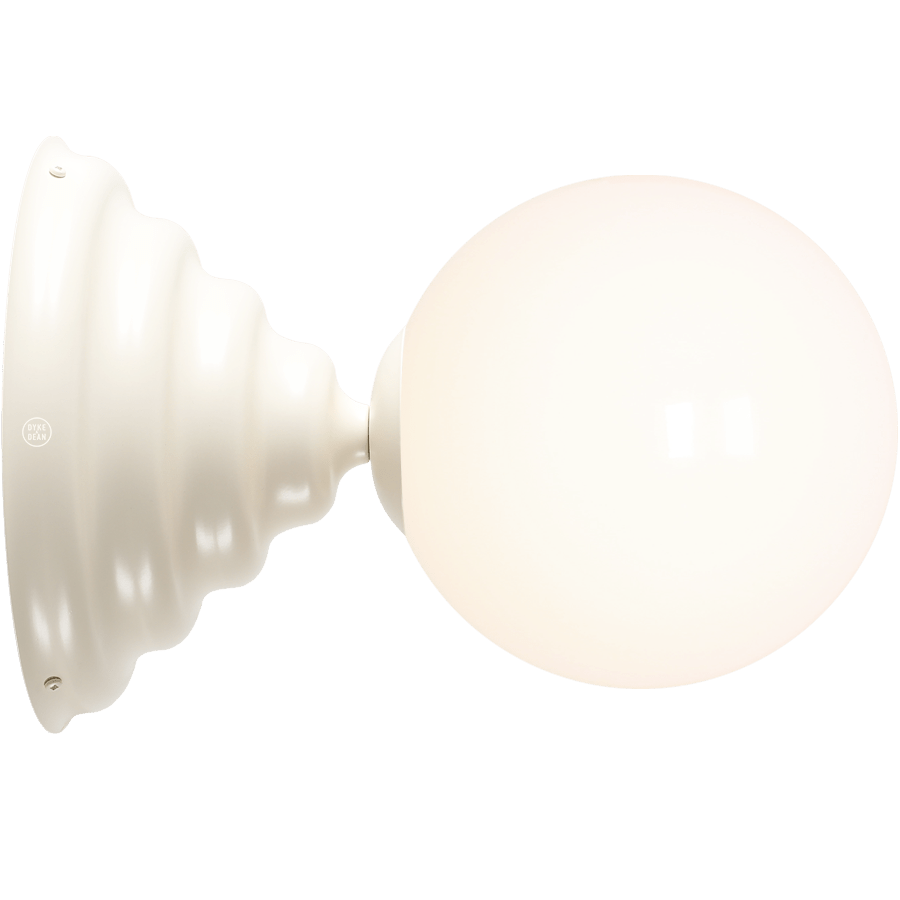 WAVE WALL TABLE LAMP CREAM MEDIUM - DYKE & DEAN