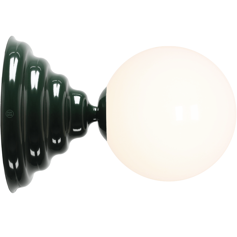 WAVE WALL TABLE LAMP GREEN MEDIUM - DYKE & DEAN