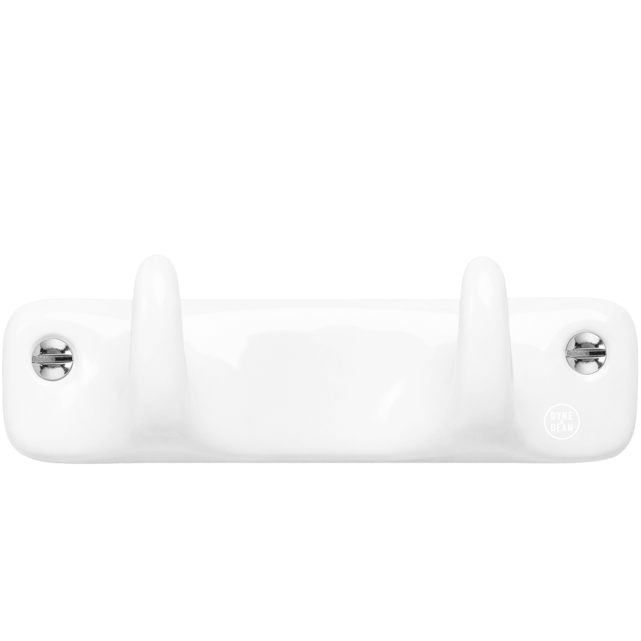 WHITE PORCELAIN HOOK 2 - DYKE & DEAN
