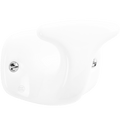 WHITE PORCELAIN ROBE HOOK - DYKE & DEAN