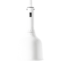 WHITE STAY HOT HEAT LAMP PENDANT CLASSIC 1224 RETRACTABLE CORD - DYKE & DEAN
