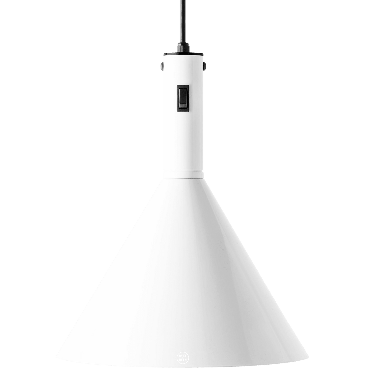 WHITE STAY HOT HEAT LAMP PENDANT TRATTORIA 1223 - DYKE & DEAN