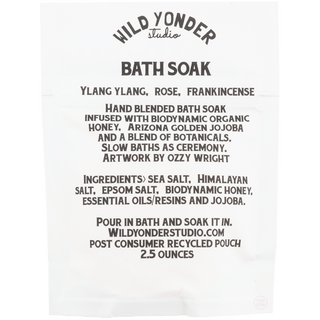 WILD YONDER BOTANICALS ANTI BAD VIBE SHIELD BATH SOAK - DYKE & DEAN