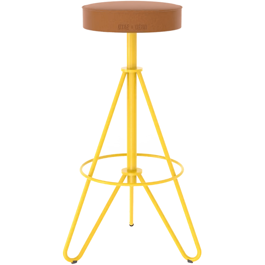 ADICO 274 HIGH STOOL ADJUSTABLE PADDED - DYKE & DEAN