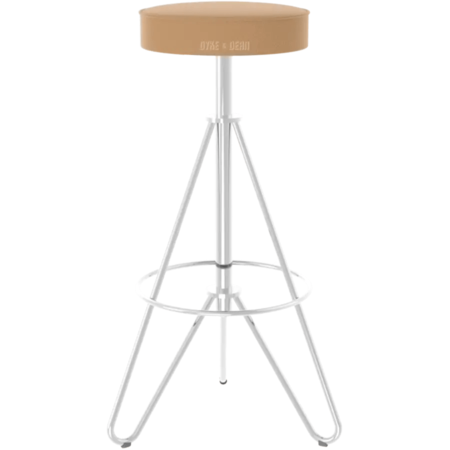 ADICO 274 HIGH STOOL ADJUSTABLE PADDED - DYKE & DEAN