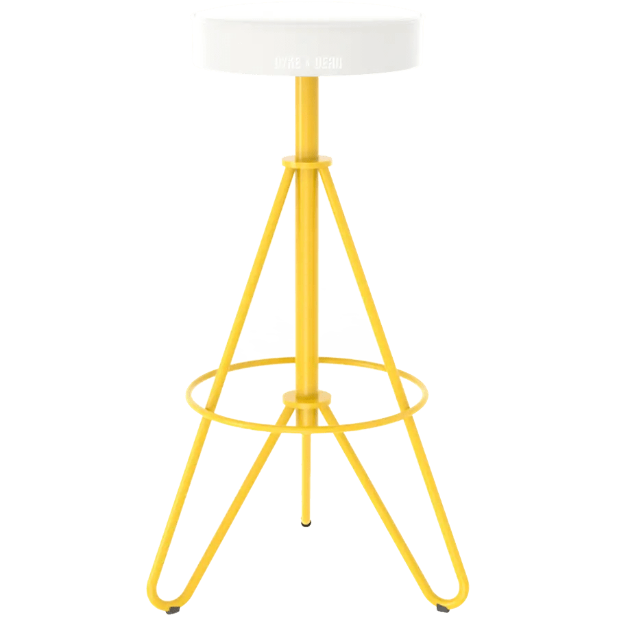 ADICO 274 HIGH STOOL ADJUSTABLE PADDED - DYKE & DEAN