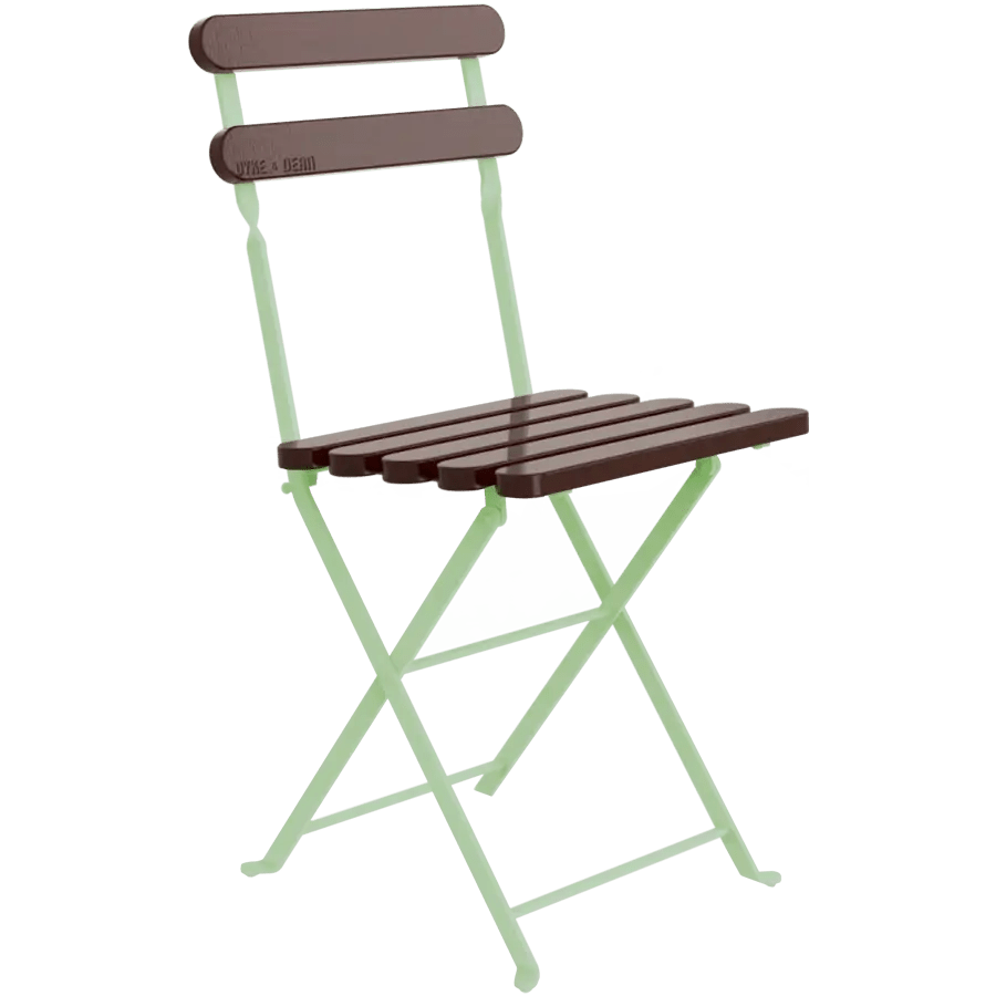 ADICO 403 FOLDING CHAIR MAHOGANY - DYKE & DEAN