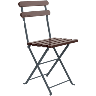 ADICO 403 FOLDING CHAIR MAHOGANY - DYKE & DEAN