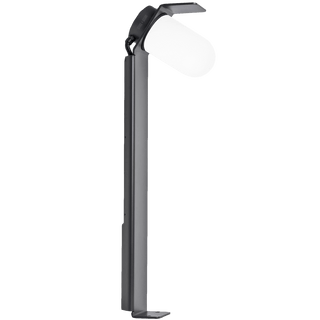 ANGLED DIFFUSER BOLLARD PATH LAMP FROSTED GLASS - DYKE & DEAN