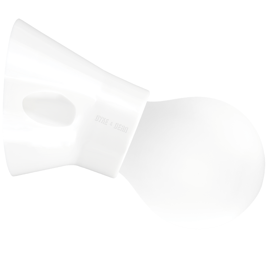 ANGLED WHITE WALL BATTEN LAMP E27 - DYKE & DEAN
