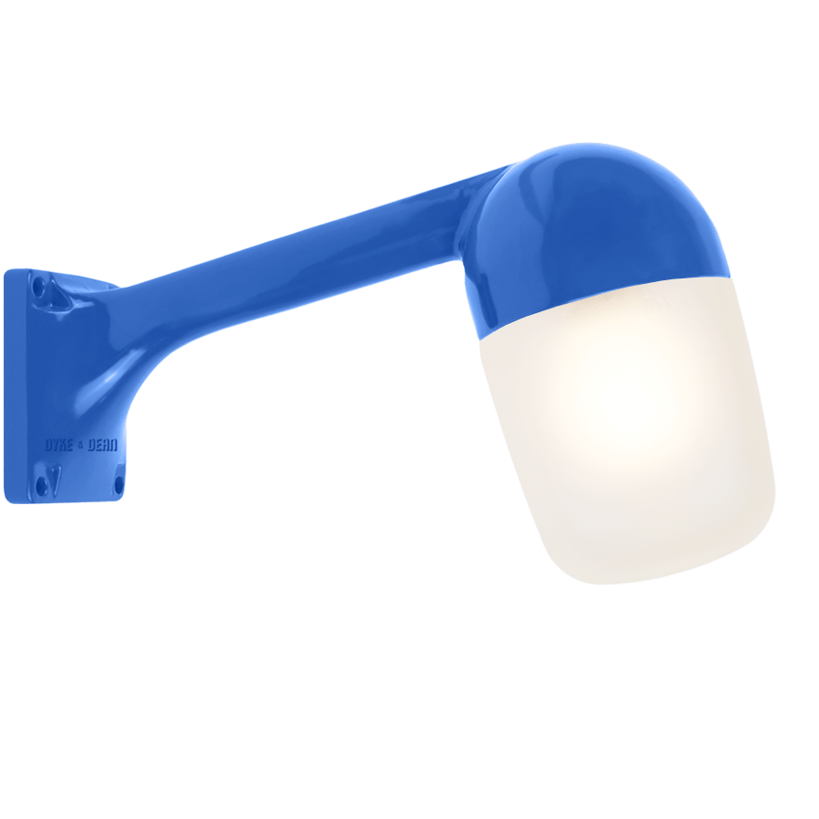 BESPOKE COLOUR WALL ARM WATERPROOF LAMPS - DYKE & DEAN