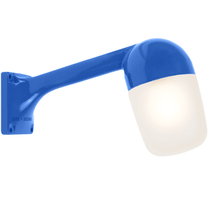 BESPOKE COLOUR WALL ARM WATERPROOF LAMPS - DYKE & DEAN