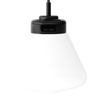 BLACK PORCELAIN CERAMIC PENDANT - OTHER LIGHTS - DYKE & DEAN  - Homewares | Lighting | Modern Home Furnishings