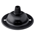 BLACK POWDERCOATED MINI CEILING ROSE - DYKE & DEAN