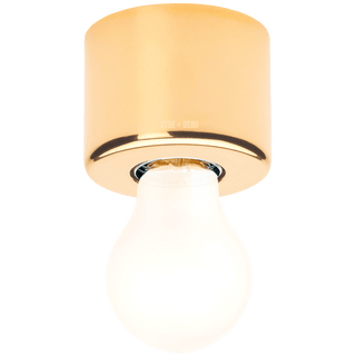 BRASS REFLECTOR LAMP - DYKE & DEAN