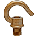 BRONZE EFFECT BULB HOLDER HOOK M10 - DYKE & DEAN