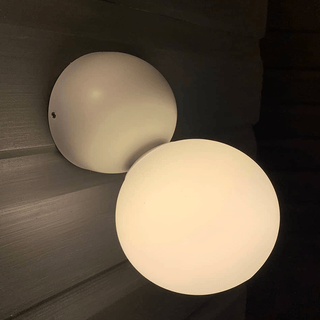 BUD GLOBE OPAL LAMP WHITE - DYKE & DEAN