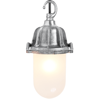 CAST LANTERN FROSTED PENDANT - DYKE & DEAN