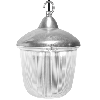 CAST LANTERN RIBBED CASE PENDANT - DYKE & DEAN