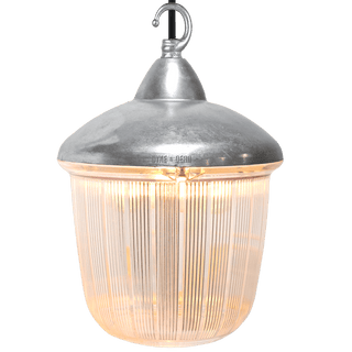 CAST LANTERN RIBBED CASE PENDANT - DYKE & DEAN