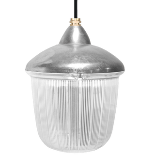 CAST LANTERN RIBBED CASE PENDANT - DYKE & DEAN