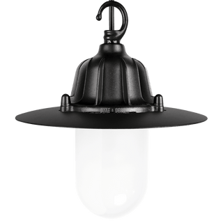 CAST SHADE LANTERN BLACK FROSTED - DYKE & DEAN