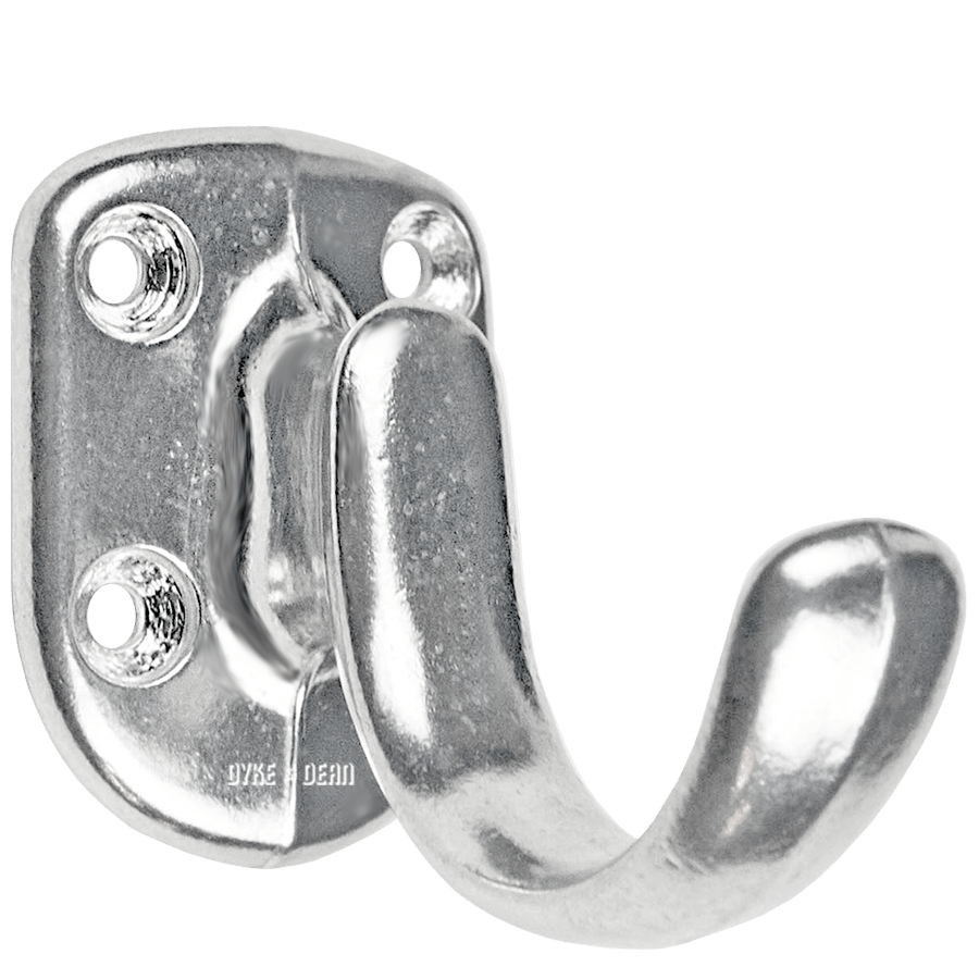 CAST WALL HOOK ALUMINIUM - DYKE & DEAN