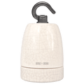CERAMIC CRACKLE GLAZE BULB HOLDER HOOK - DYKE & DEAN