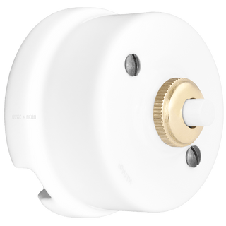 CERAMIC PUSH BUTTON DOORBELLS - DYKE & DEAN