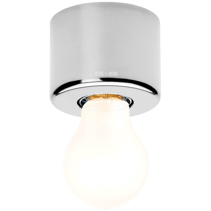 CHROME REFLECTOR LAMP - DYKE & DEAN