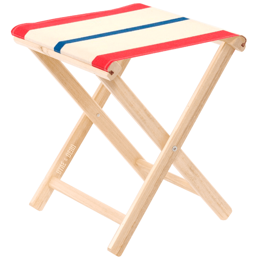 CLASSIC DIRECTOR STOOL STRIPED COLOURS - DYKE & DEAN