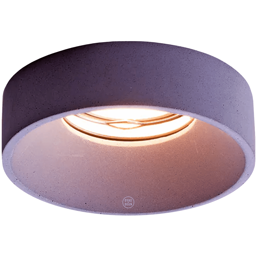 CONCRETE CEILING MOUNTED SPOT LIGHT - DYKE & DEAN