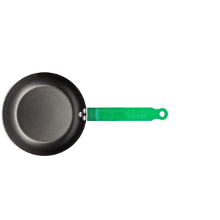 DE BUYER CHOC FRYING PANS GREEN HANDLES - DYKE & DEAN