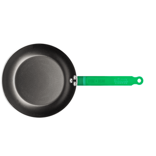 DE BUYER CHOC FRYING PANS GREEN HANDLES - DYKE & DEAN