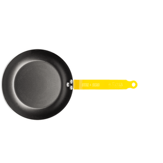DE BUYER CHOC FRYING PANS YELLOW HANDLES - DYKE & DEAN