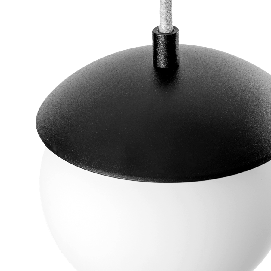 DISC GLOBE OPAL PENDANT 300mm - DYKE & DEAN