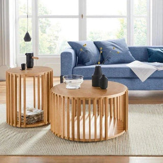 DRUM COFFEE TABLE OUTLET - DYKE & DEAN