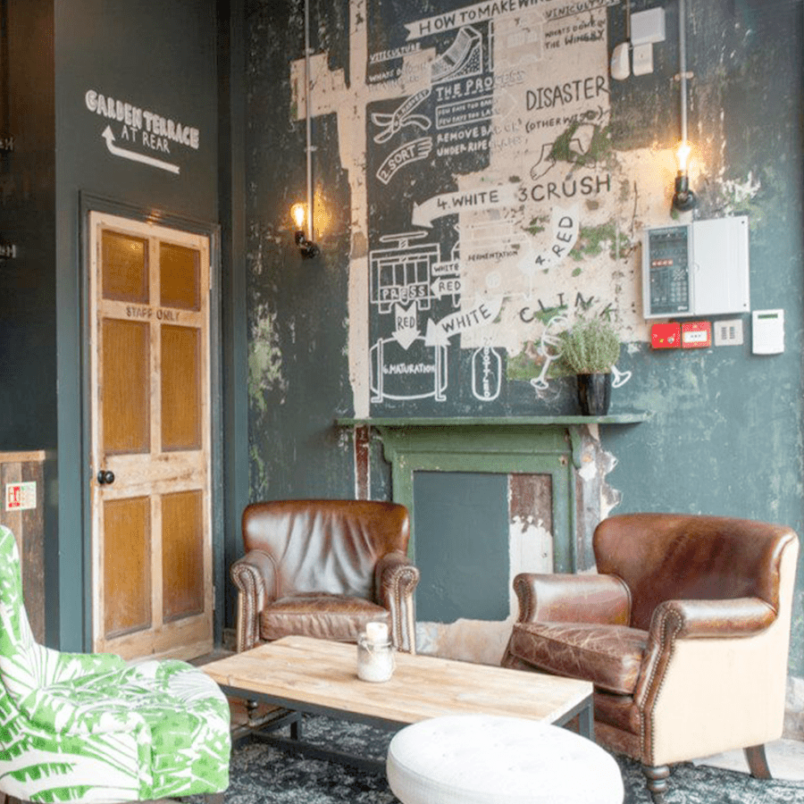 DYKE & DEAN BROWN CERAMIC LAMP CHROME ELBOW - DYKE & DEAN