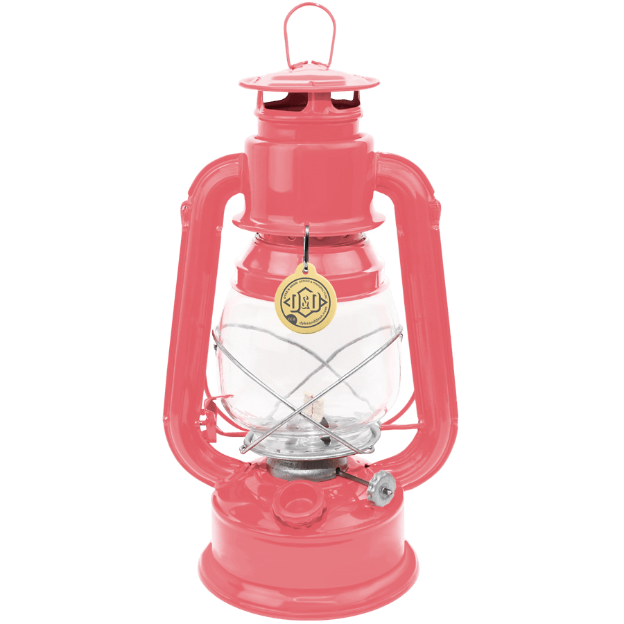 DYKE & DEAN HURRICANE LANTERN DEEP PINK - DYKE & DEAN